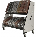 Band Room Trumpet Case Storage Rack
