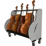 Band Room Cello Storage Rack (4 capacity)