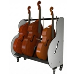 Band Room Double Bass Storage Rack (3 capacity)
