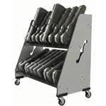 Band Room Double-Stack Acoustic Guitar Shelf Rack