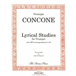 Concone Lyrical Studies for Trumpet (w/CD)