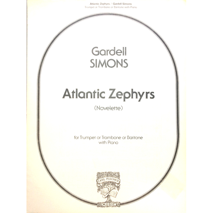 Atlantic Zephyrs (Novelette) (Trombone or Baritone Part)