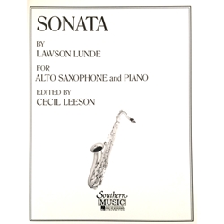 LUNDE - Sonata for Alto Saxophone & Piano
