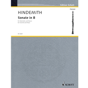 HINDEMITH - Sonata in Bb for Clarinet & Piano