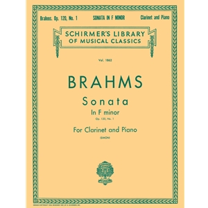BRAHMS - Sonata in F Minor, Op. 120, No. 1 for Clarinet and Piano