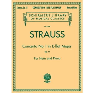 STRAUSS - Concerto No. 1 in E Flat Major, Op. 11 for Horn & Piano