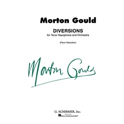 GOULD - Diversions for Tenor Saxophone and Piano