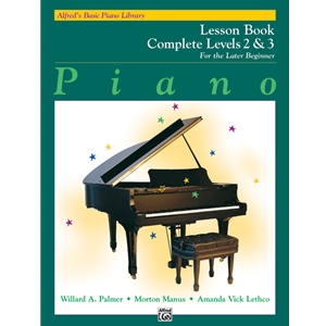 Alfred's Basic Piano Course: Lesson Book Complete Levels 2 & 3