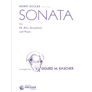 ECCLES - Sonata for Alto Saxophone and Piano
