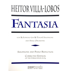 VILLA-LOBOS - Fantasia for Soprano or Tenor Saxophone and Chamber Orchestra