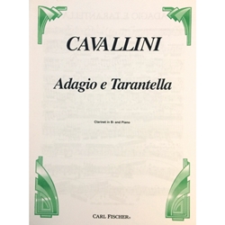 CAVALLINI - Adagio e Tarantella for Clarinet & Piano