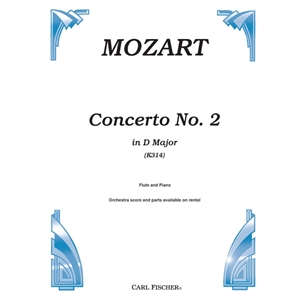 MOZART - Concerto No.2 in D Major (K.314) for Flute & Piano