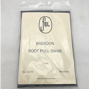 Fox Microfiber Bassoon Boot Swab | Ellis Music
