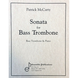 MCCARTY - Sonata for Bass Trombone & Piano