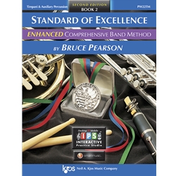 Standard of Excellence Enhanced (2nd Edition) - Timpani and Auxiliary Percussion, Book 2