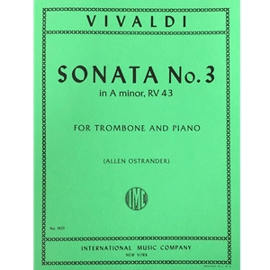 VIVALDI - Sonata No. 3 in a minor RV 43 for Trombone and Piano