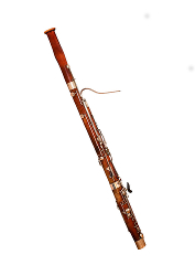 picture of a bassoon to represent woodwind instruments