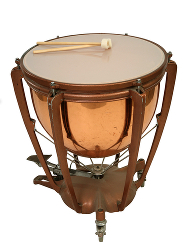 picture of timpani to represent percussion instruments