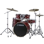 Stage Custom Drum Set - cranberry red