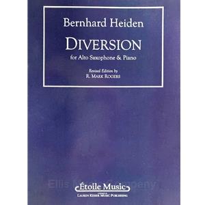 HEIDEN - Diversion for Saxophone (piano reduction)