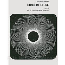 GOEDICKE - Concert Etude Op. 49 for Trumpet & Piano