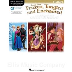 Songs from Frozen, Tangled and Enchanted for French Horn