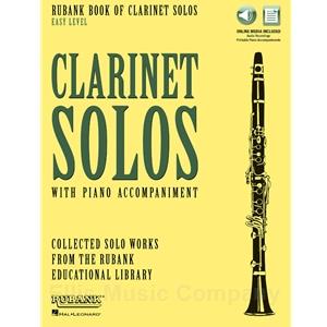 Rubank Book of Clarinet Solos - Easy Level (online media included)