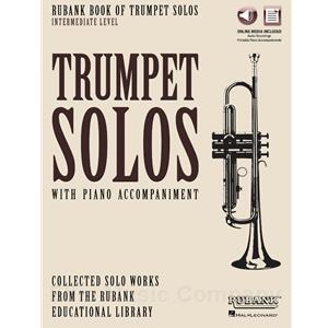 Rubank Book of Trumpet Solos - Intermediate Level (online media included)