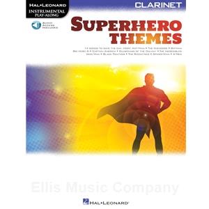 Superhero Themes Instrumental Play-Along for Clarinet