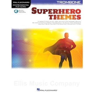Superhero Themes Instrumental Play-Along for Trombone