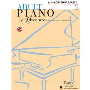 Adult Piano Adventures All-in-One Piano Course, Book 2 (Level 3A - 3B)