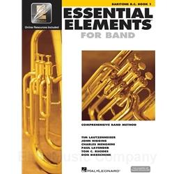 Essential Elements for Band - Baritone Bass Clef, Book 1