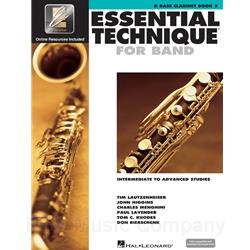 Essential Technique for Band,  Bass Clarinet