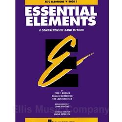ORIGINAL EDITION Essential Elements -  Eb Alto Saxophone, Book 1