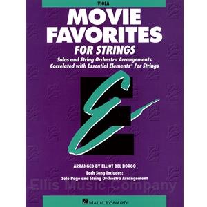 Essential Elements Movie Favorites for Strings - Viola Book