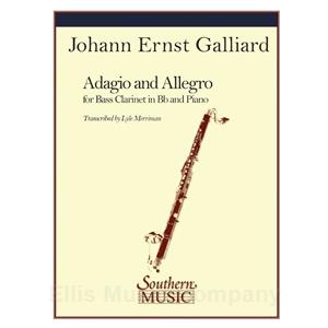 GALLIARD - Adagio And Allegro for Bass Clarinet and Piano