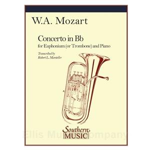 MOZART - Concerto In Bb K.191 for Euphonium or Trombone and Piano