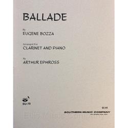 BOZZA - Ballade for Clarinet & Piano