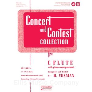 Concert and Contest Collection for Flute (Solo Book with Online Audio)
