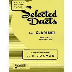 Selected Duets for Clarinet, Volume 1 (Easy-Medium)