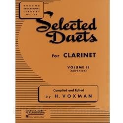Selected Duets for Clarinet, Volume 2 (Advanced)
