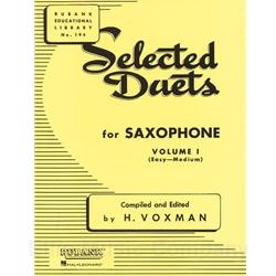 Selected Duets for Saxophone, Volume 1 (Easy-Medium)