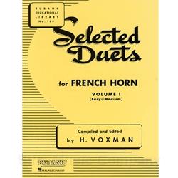 Selected Duets for French Horn, Volume 1 (Easy-Medium)