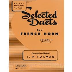Selected Duets for French Horn, Volume 2 (Advanced)