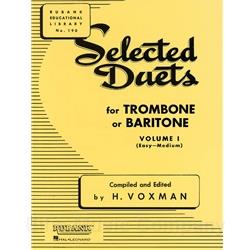 Selected Duets for Trombone or Baritone, Volume 1 (Easy-Medium)