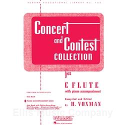 Piano Accompaniment for Concert and Contest Flute Book