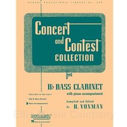 Piano Accompaniment for Concert and Contest  Bass Clarinet Book