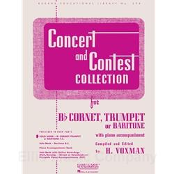 Concert and Contest Collection for Trumpet or Baritone Treble Clef (Solo Book)