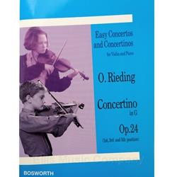 RIEDING - Concertino in G, Op. 24 for Violin & Piano