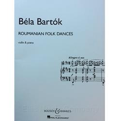 BARTOK - Roumanian Folk Dances for Violin & Piano